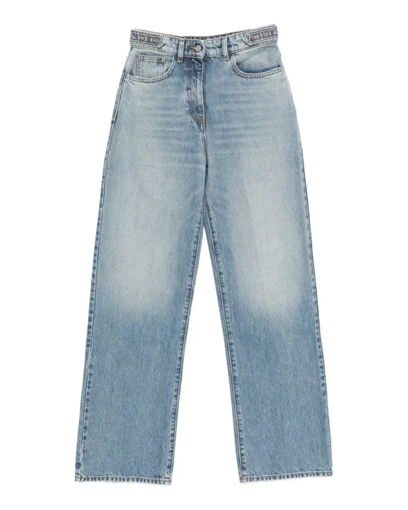 IRO whiskering-effect jeans - Blau Blau