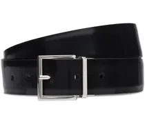 Gürtel mit Glanzoptik - Schwarz
