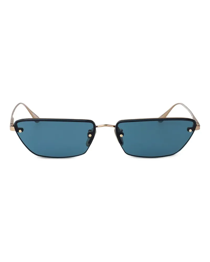Linda Farrow Cleo Cat-Eye-Sonnenbrille - Gold Gold