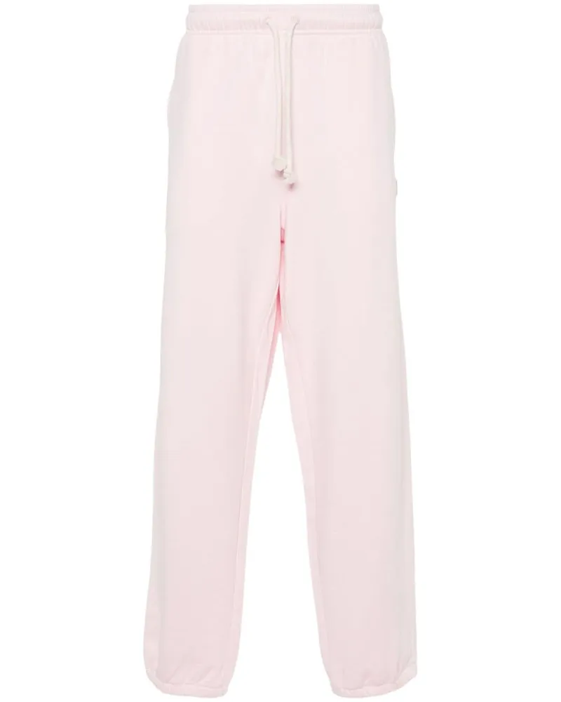 Acne Studios Jersey-Hose mit Face-Patch Rosa