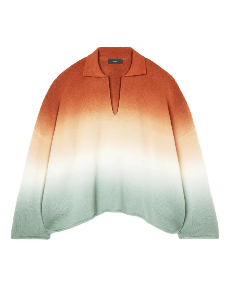 Alanui Shades of Shore Pullover - Orange Orange