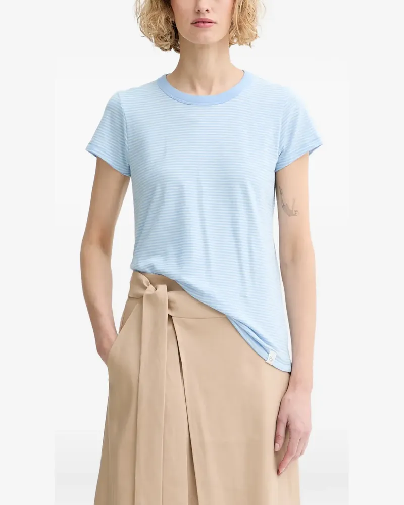 Rag & Bone horizontal-stripe T-shirt - Blau Blau