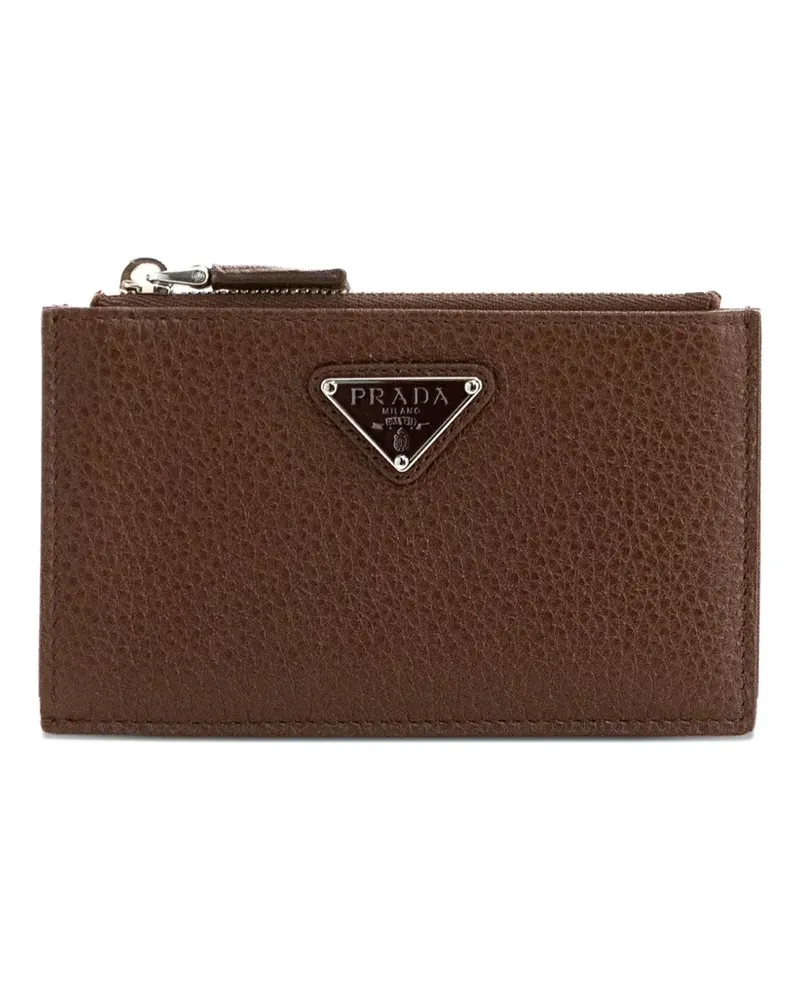 Prada Klassisches Portemonnaie - Braun Braun