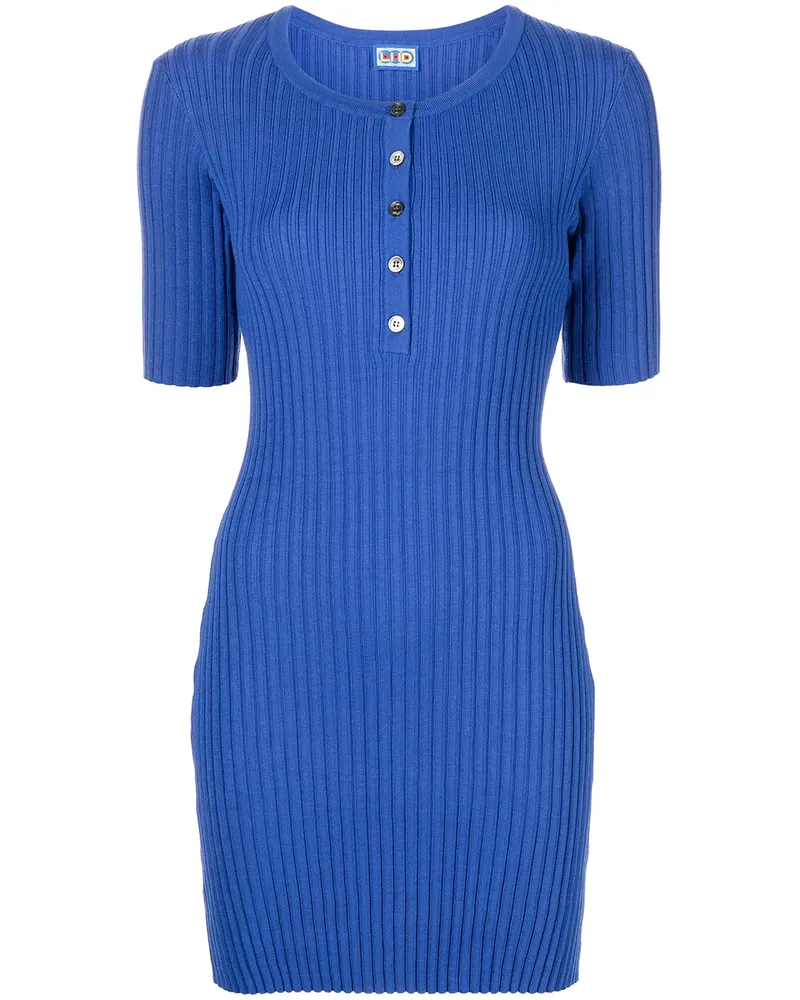 LHD Samphire Strickkleid - Blau Blau