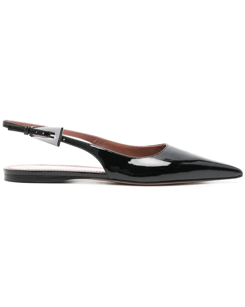 Paris Texas Jessica Western Ballerinas - Schwarz Schwarz