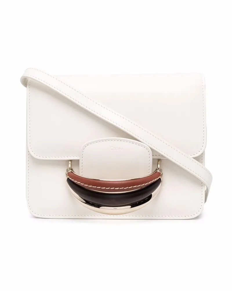Chloé Katie Schultertasche - Weiß Weiß