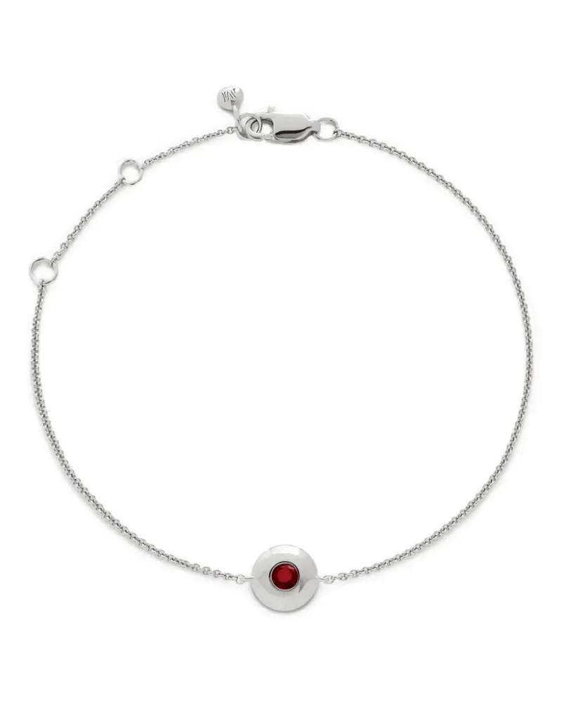 Monica Vinader January Birthstone Armband - Silber Silber