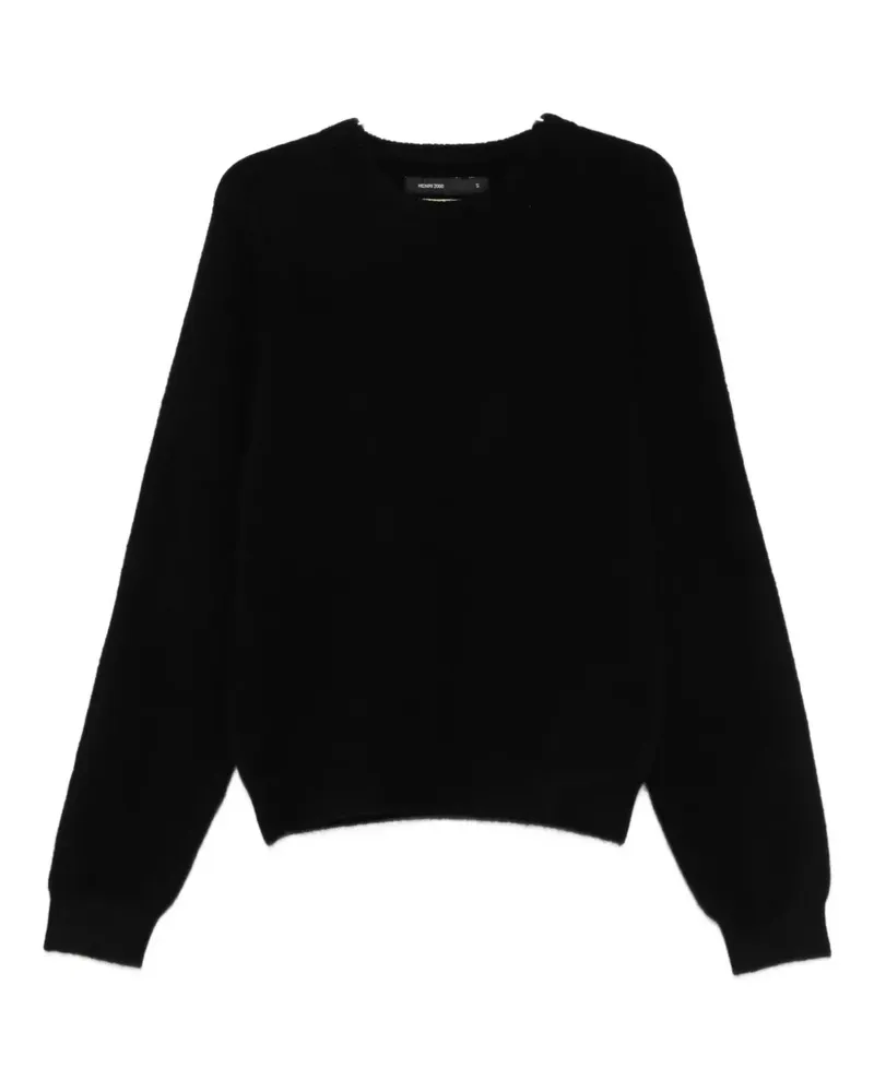 Frenckenberger crew-neck sweater - Schwarz Schwarz