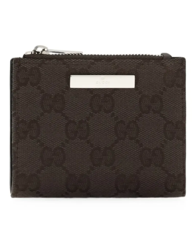 Gucci GG canvas small wallet - Braun Braun