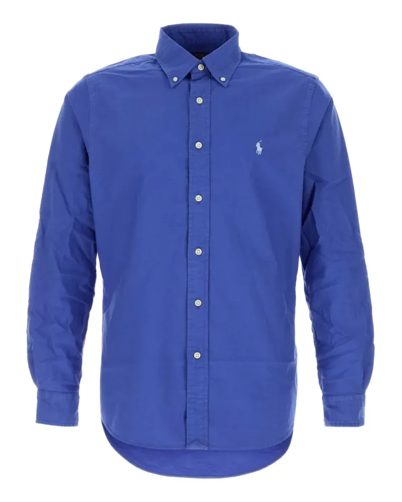 Ralph Lauren Hemd aus Oxford-Baumwolle - Blau Blau