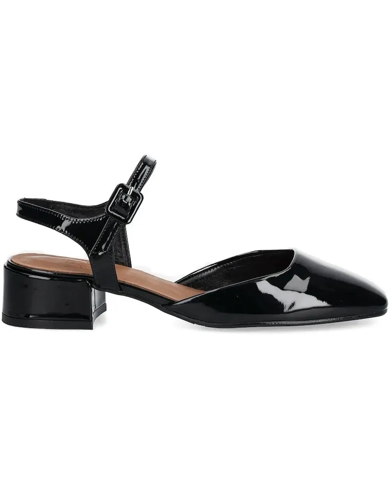 Billi Bi Pumps mit Schnallenriemen - Schwarz Schwarz