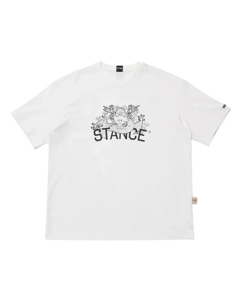 Stance T-Shirt mit grafischem Print - Weiß Weiß