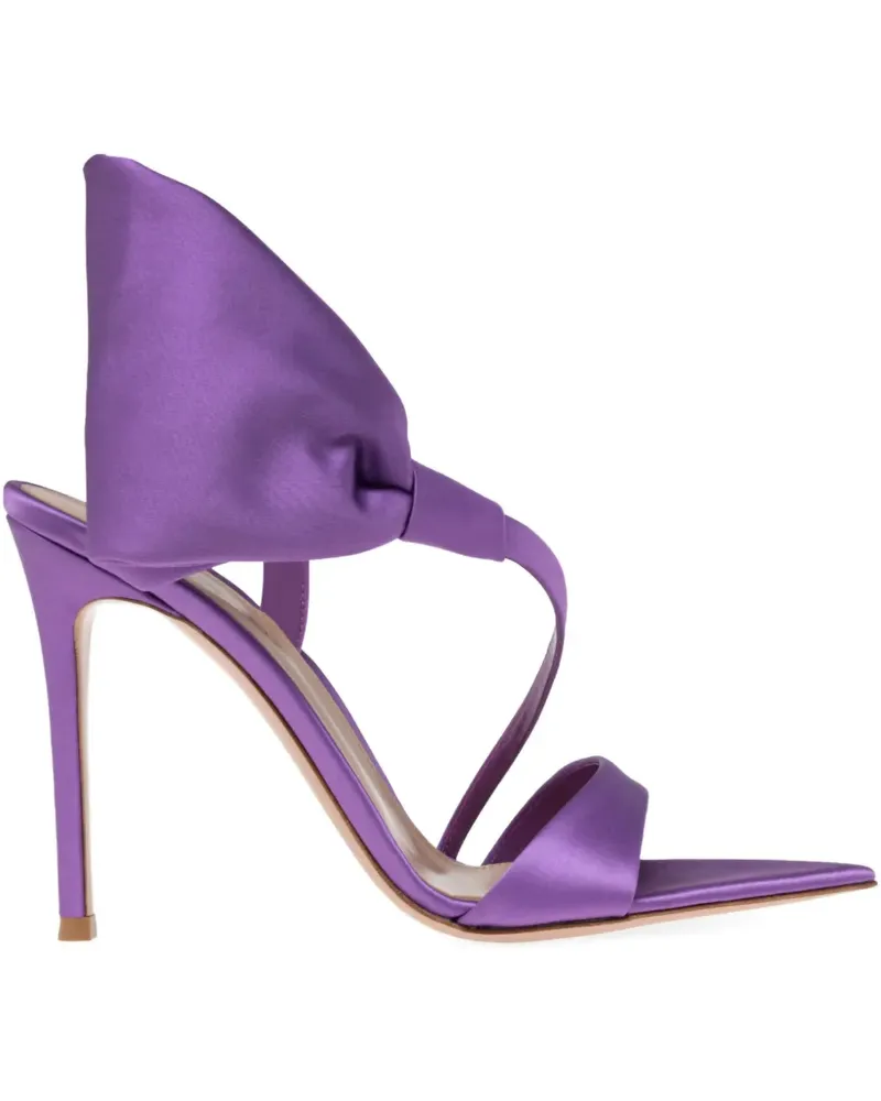 Gianvito Rossi Sandalen mit Schleifendetail 105mm - Violett Violett