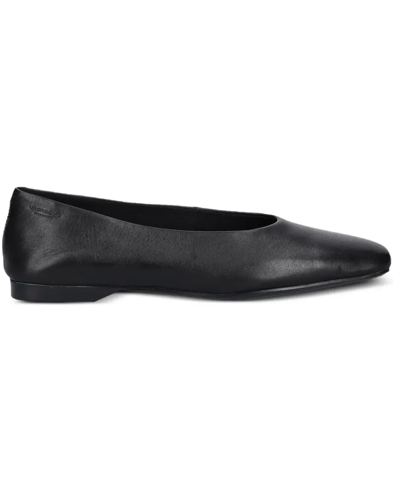 Vagabond Delia Ballerinas mit eckiger Spitze - Schwarz Schwarz
