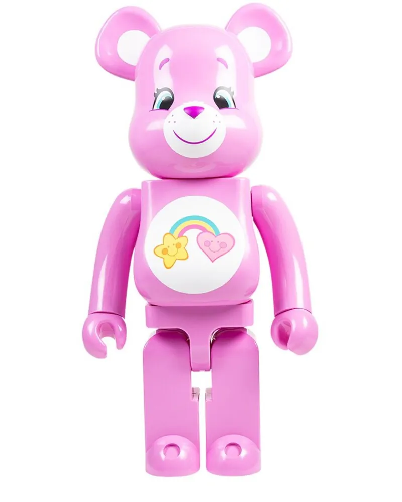 Medicom Toy x Care Bears Best Friend Bearbrick 1000% Figur - Rosa Rosa