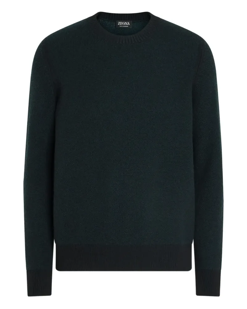 Ermenegildo Zegna Oasi Pullover mit rundem Ausschnitt - Blau Blau