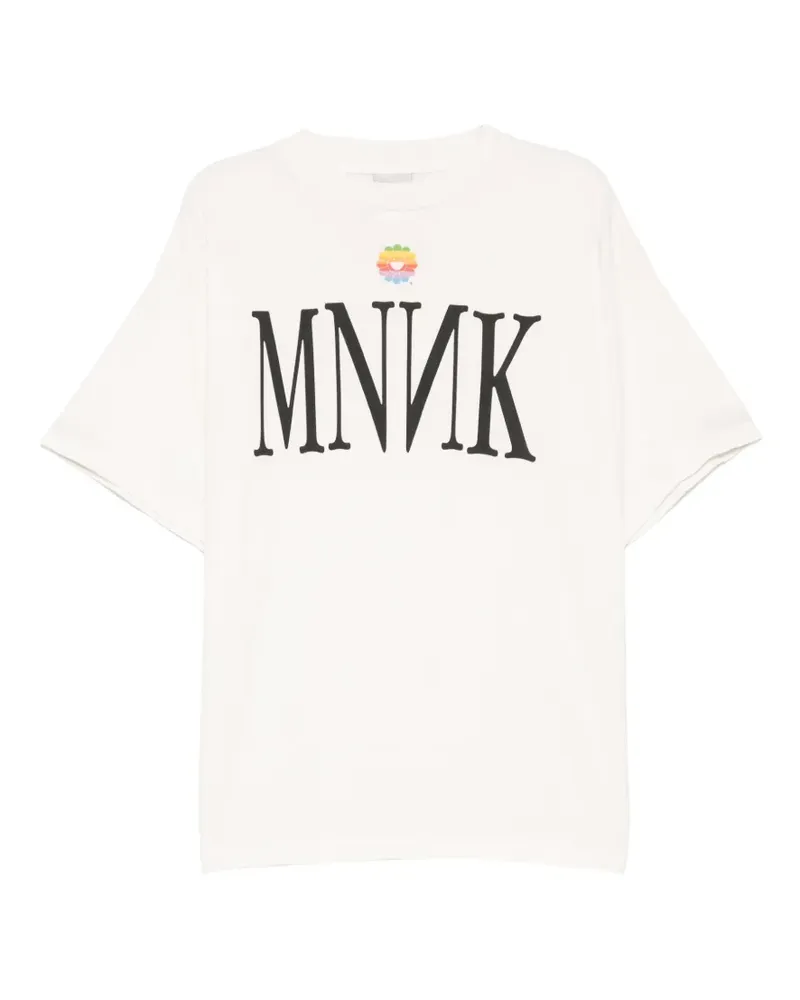 Le Mont Saint Michel T-Shirt mit Logo-Print - Weiß Weiß