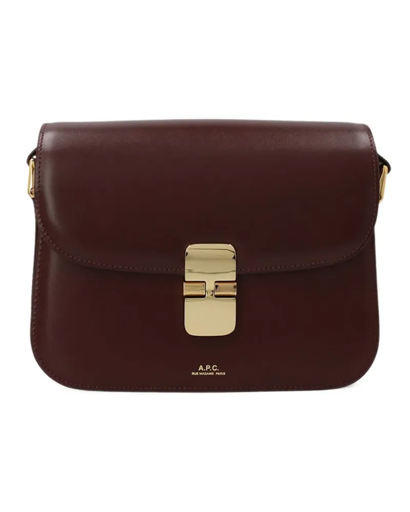 A.P.C. Kleine Grace Schultertasche - Rot Rot