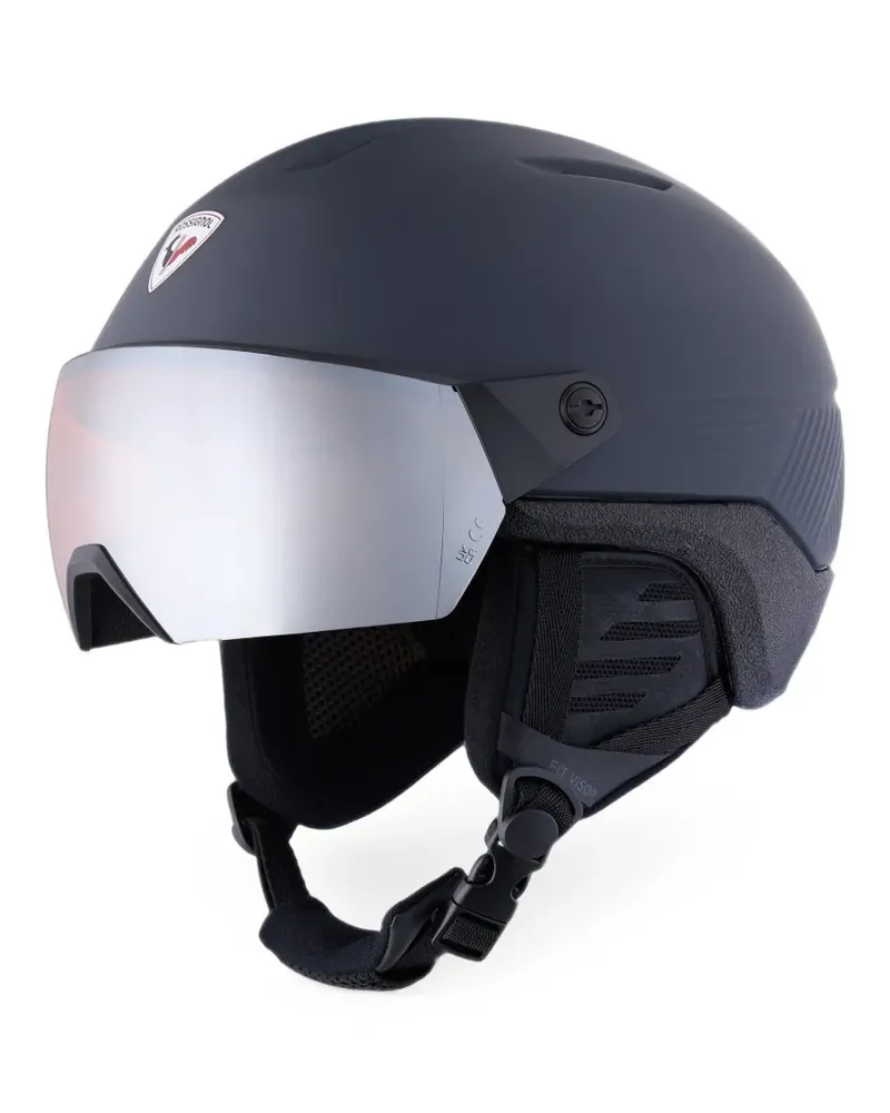 Rossignol Fit Visor Impacts Helm - Blau Blau