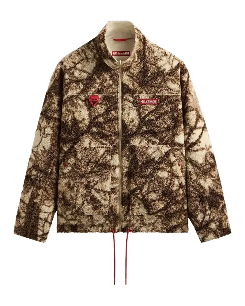 KITH reversible fleece-textured jacket - Nude Nude