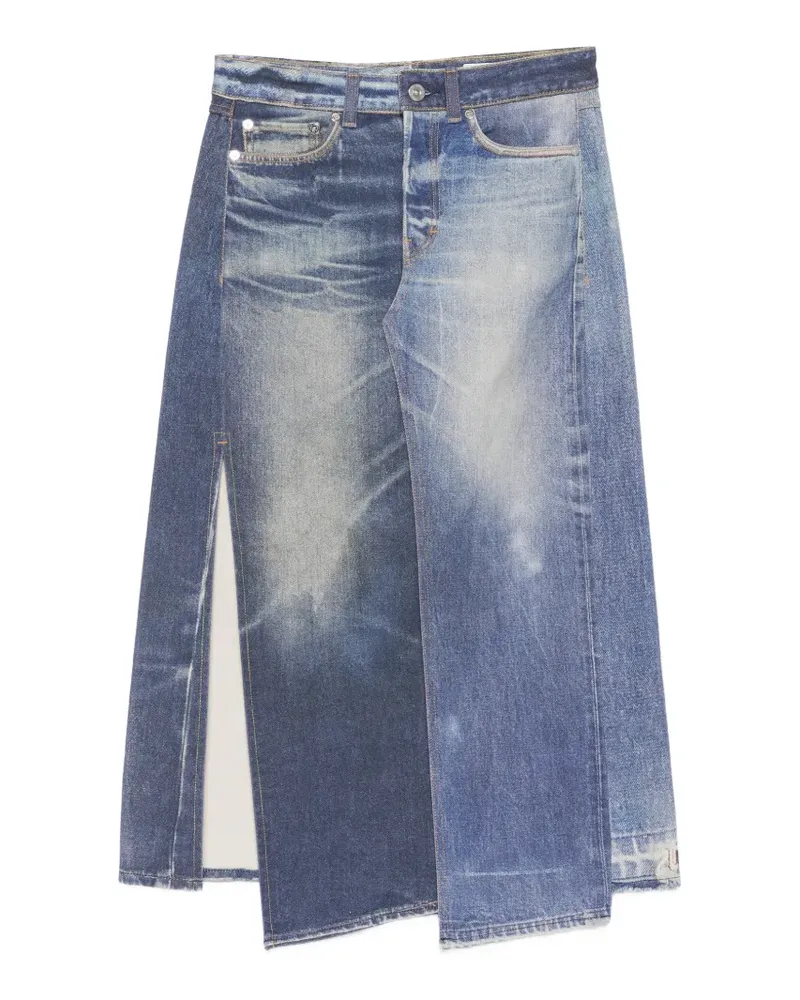 Our Legacy Midirock aus Denim - Blau Blau