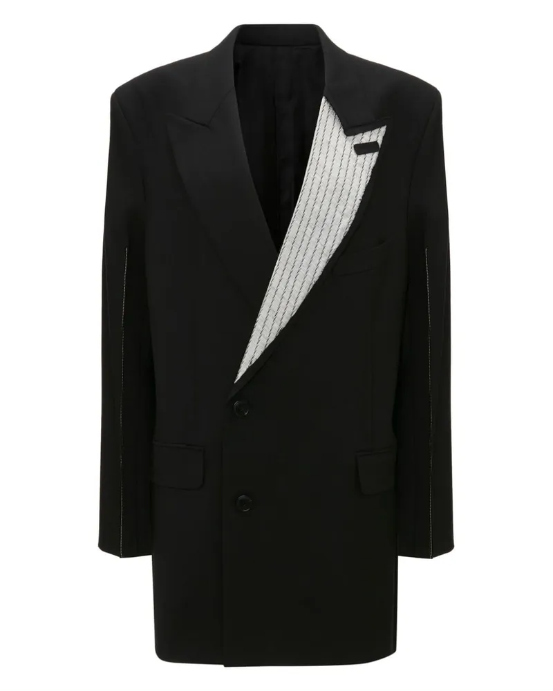 Victoria Beckham Minikleid mit Gürtel - Schwarz Schwarz