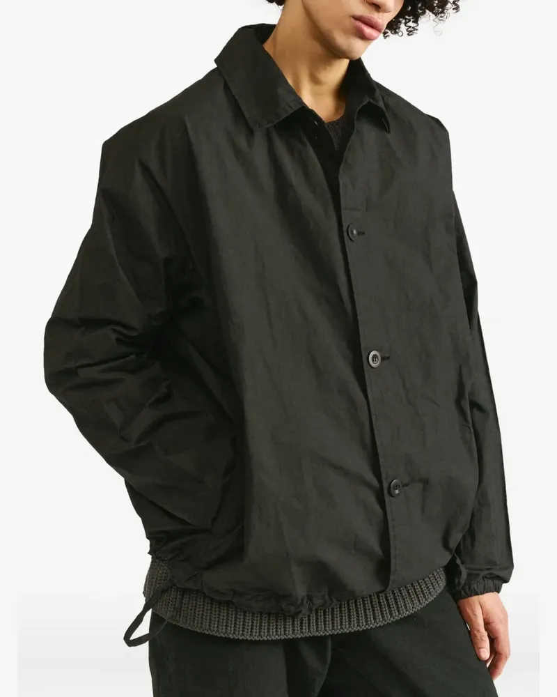 Casey Casey Peche buttoned jacket - Schwarz Schwarz