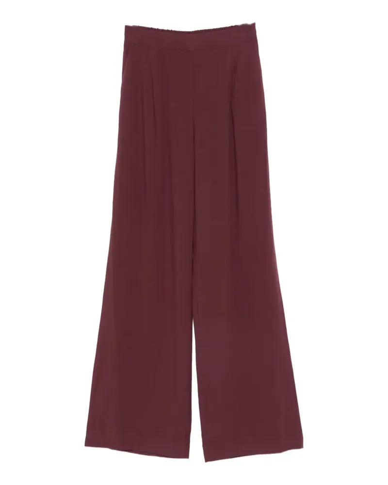 Dixie pleated wide-leg trousers - Violett Violett