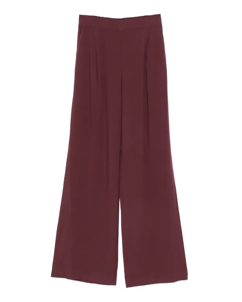 Dixie pleated wide-leg trousers - Violett Violett