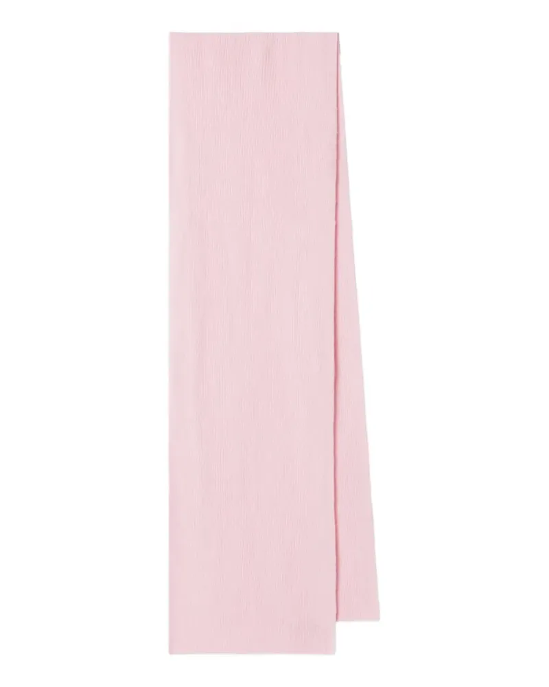 Le Bonnet ribbed-knit scarf - Rosa Rosa