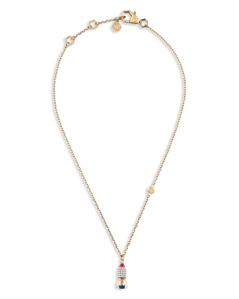 Philipp Plein Valentine Halskette mit Anhänger - Gold Gold