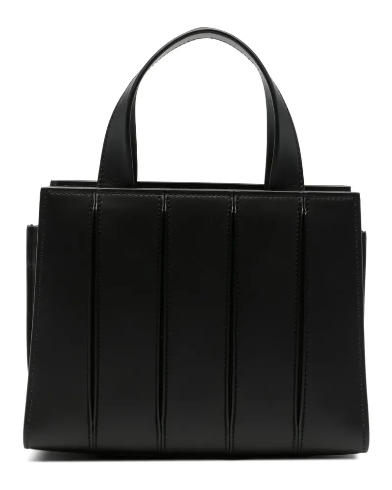 Max Mara Tote Bag mit Einsätzen - Schwarz Schwarz