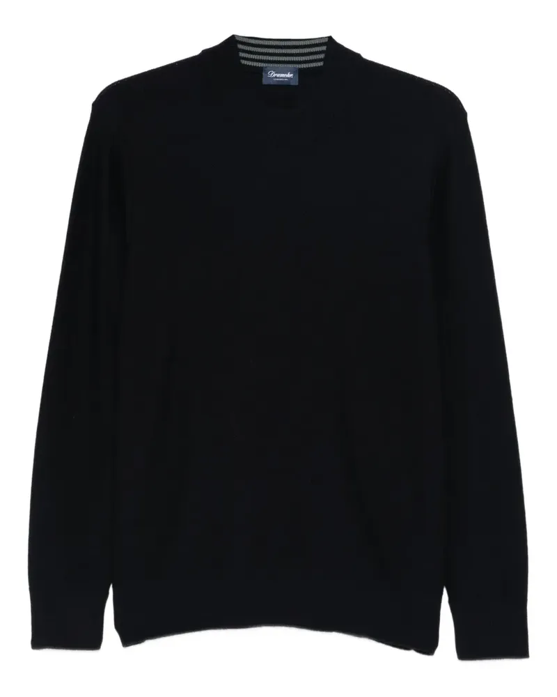 Drumohr  Langärmeliger Pullover - Blau Blau