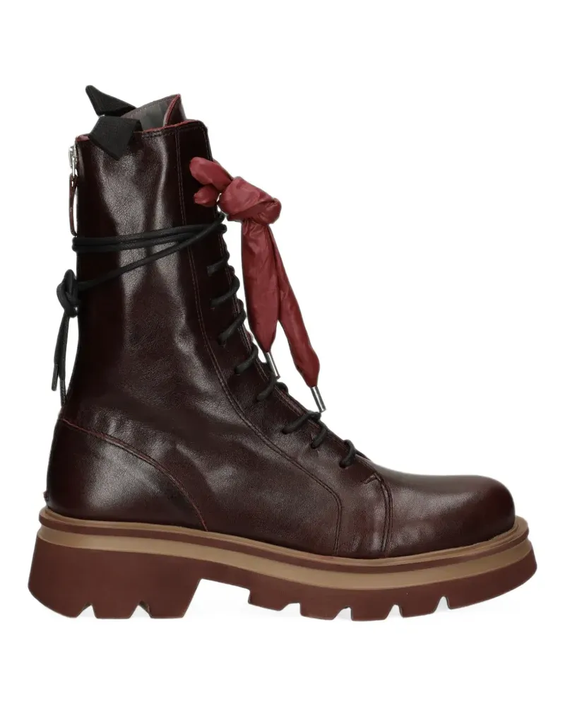 Patrizia Bonfanti SCORPIO Schnürstiefeletten aus Leder - Braun Braun