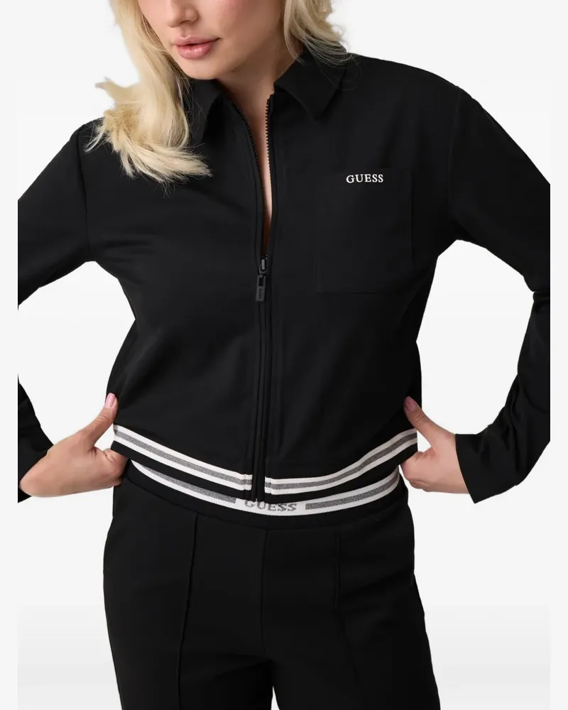 Guess Jacke aus Viskosegemisch - Schwarz Schwarz
