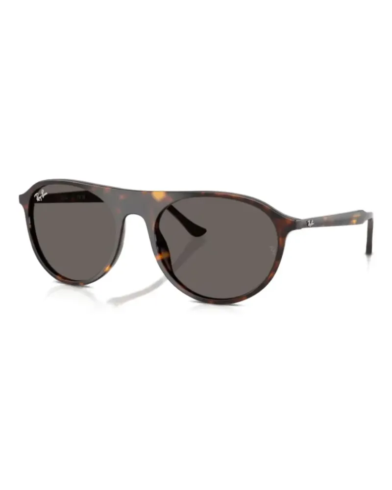 Ray Ban round-frame sunglasses - Braun Braun