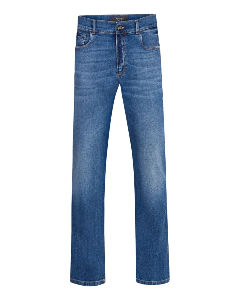 Billionaire Five-Pocket-Jeans mit Stickerei - Blau Blau