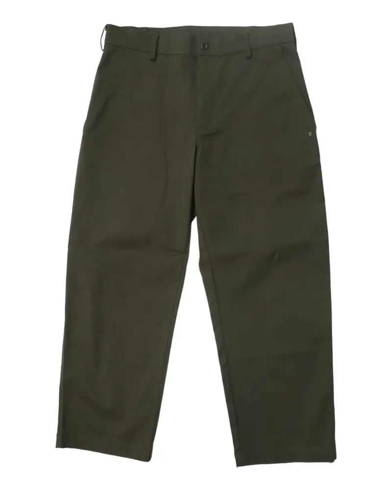 HTC Hollywood Trading Company stud-embellished baggy-fit trousers - Grün Grün