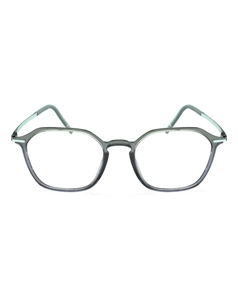 Silhouette geometric-frame glasses - Grau Grau