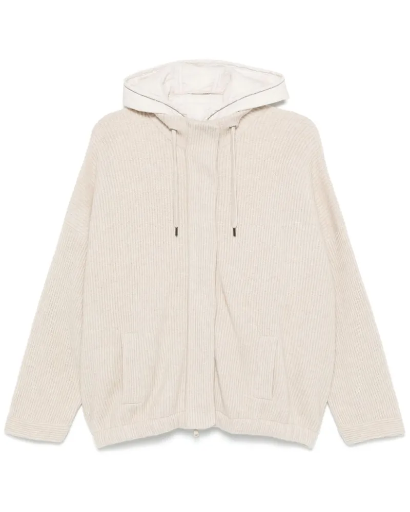 Brunello Cucinelli Jacke im Layering-Look - Nude Nude
