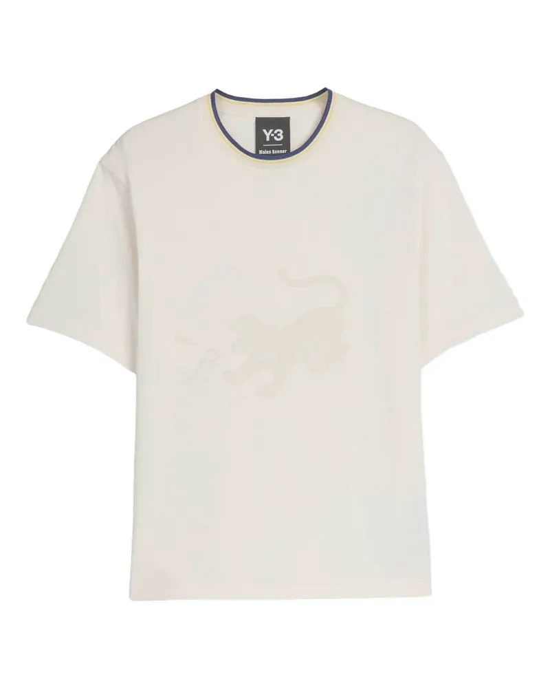 Wales Bonner x Y-3 T-Shirt aus Baumwolle mit grafischem Print - Weiß Weiß