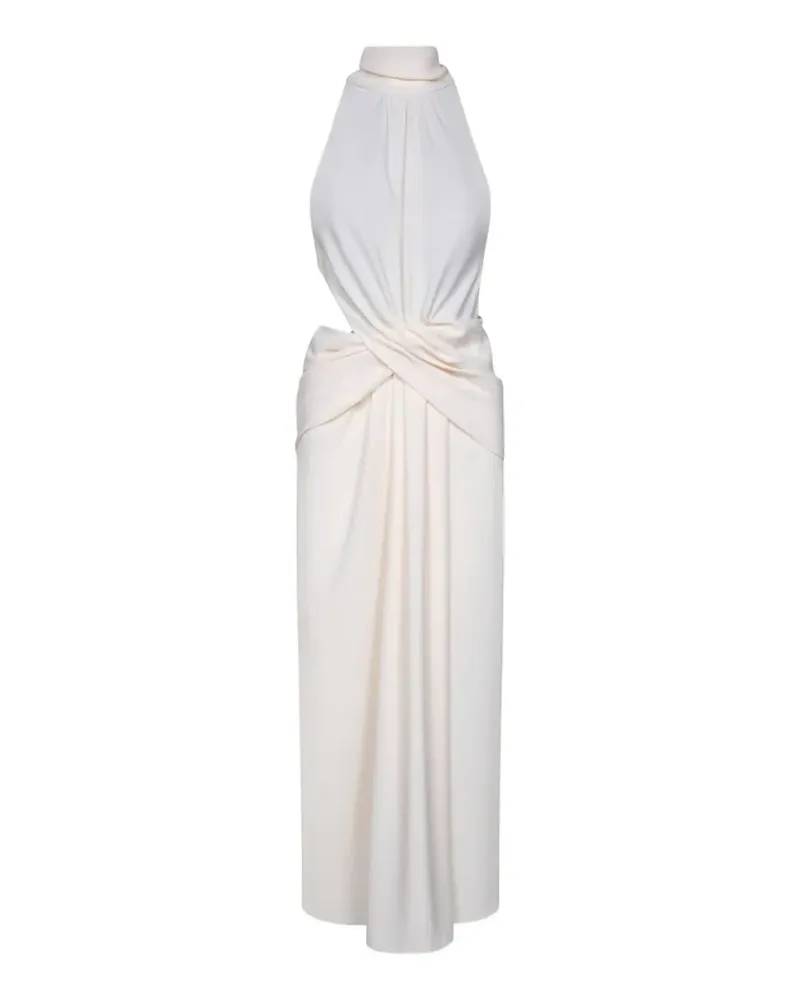 Johanna Ortiz Drapiertes Retro Maxikleid - Nude Nude