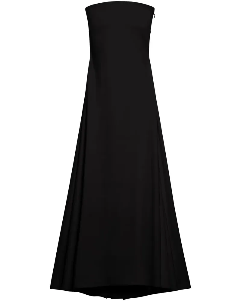 Jacquemus Trägerloses Abendkleid - Schwarz Schwarz