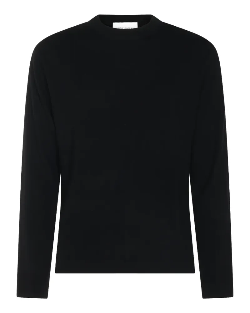 Lisa Yang crew-neck cashmere sweater - Schwarz Schwarz