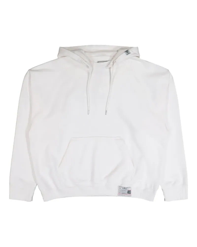MIHARAYASUHIRO x Masses graphic-print hoodie - Weiß Weiß