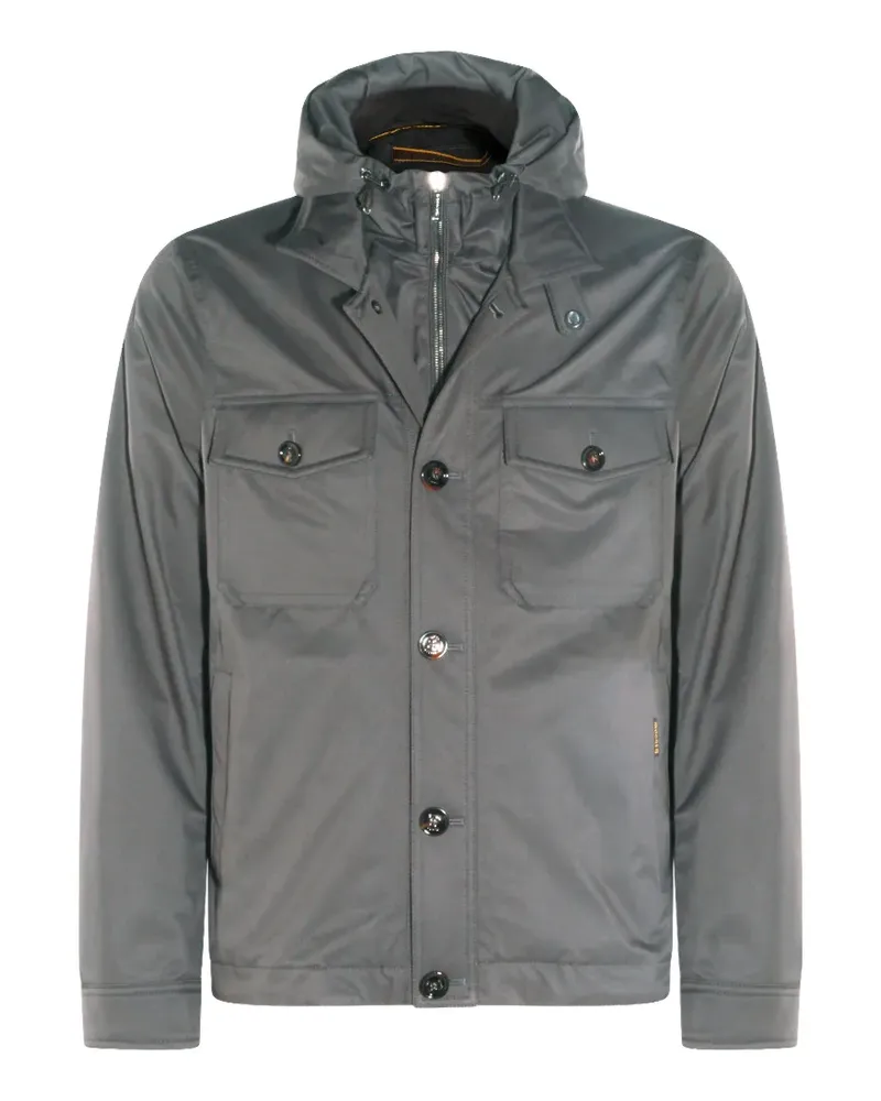MOORER Jacke mit Klappentasche - Braun Braun