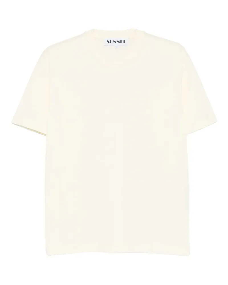 SUNNEI T-Shirt mit Logo - Nude Nude