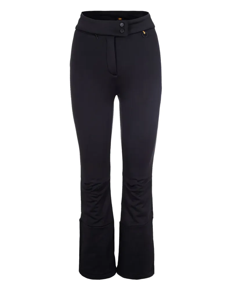K-Way zipped-cuff trousers - Schwarz Schwarz