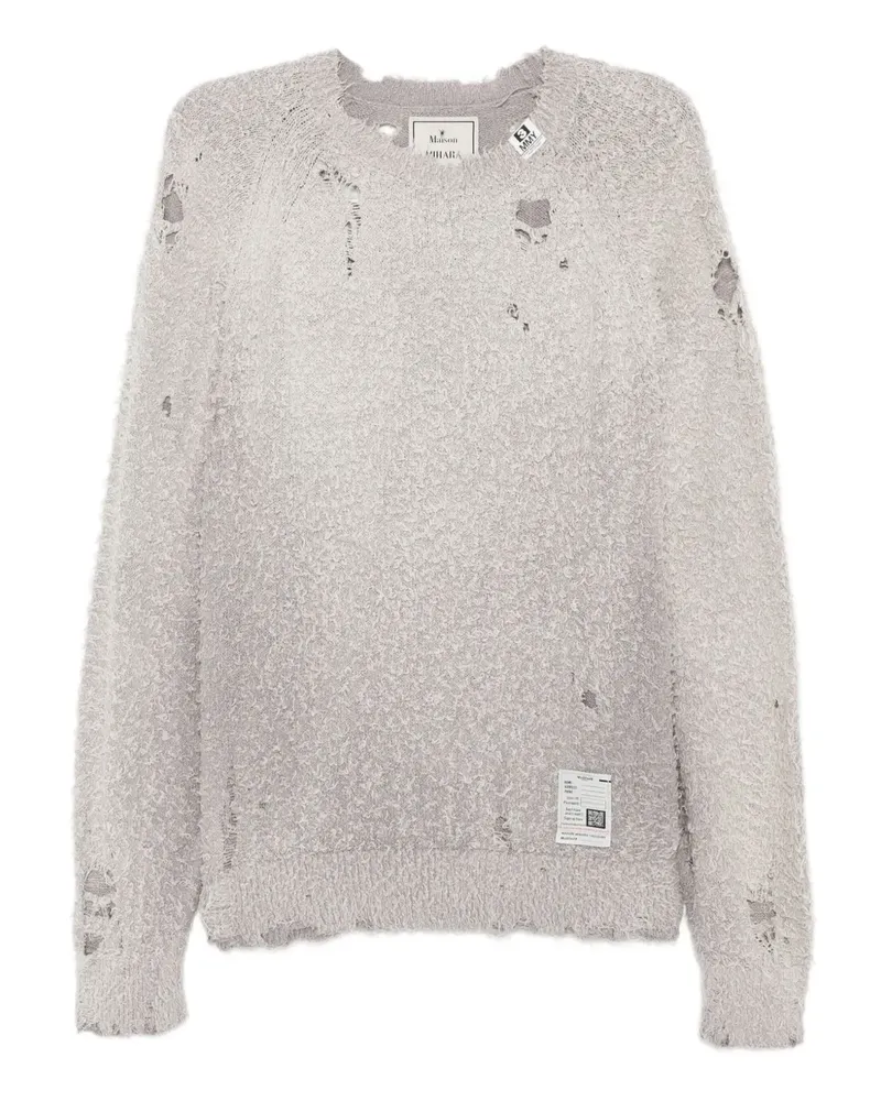MIHARAYASUHIRO Sun Faded Like Pullover - Grau Grau