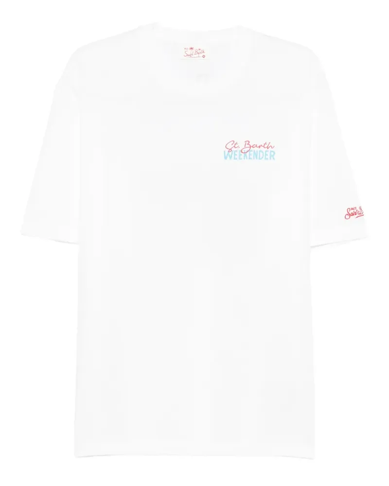 MC2 Saint Barth Delmar graphic-print cotton T-shirt - Weiß Weiß